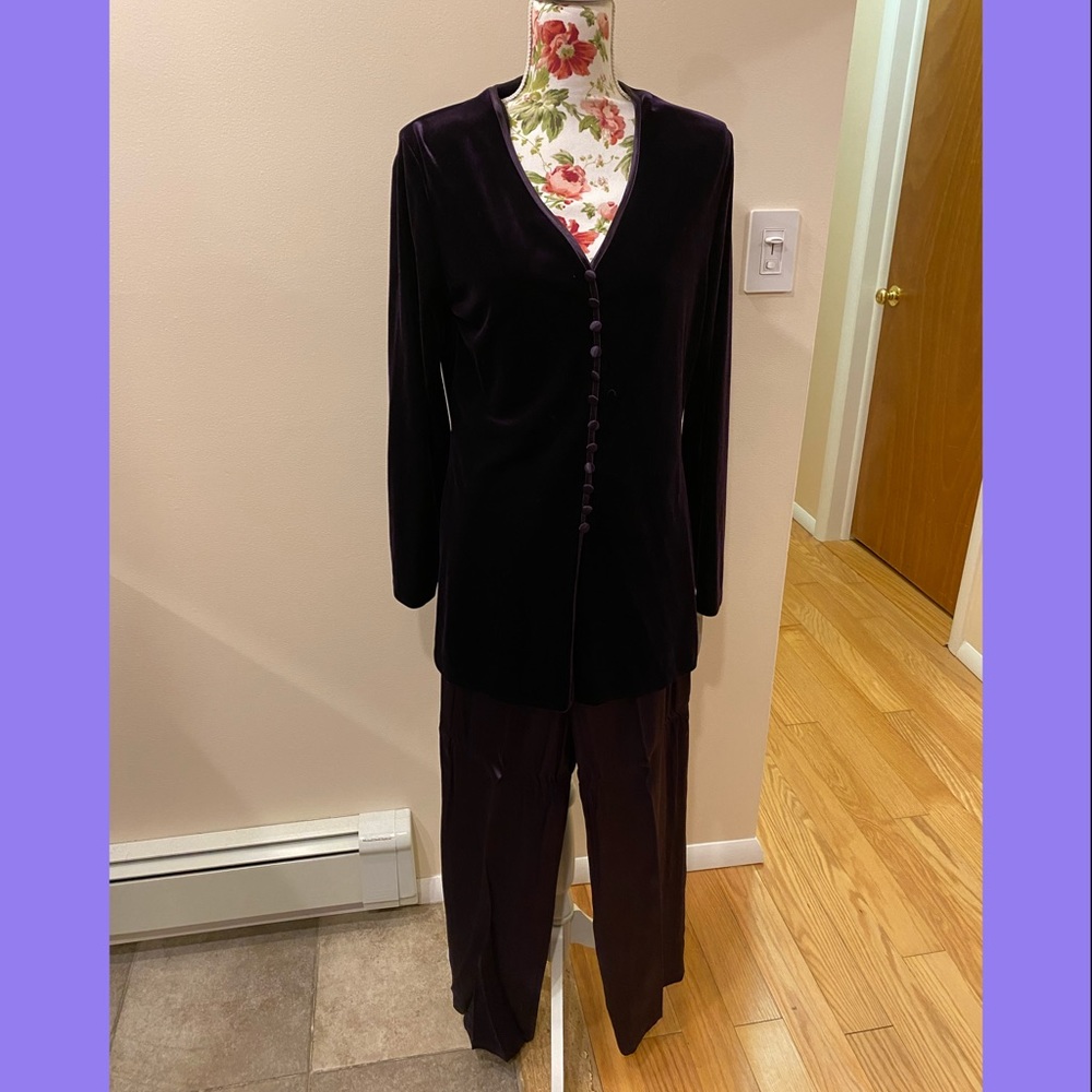 Nina Piccalino Matching Set - Purple - Sz 8